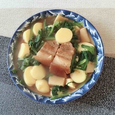 红烧肉烩日本豆腐