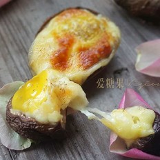 芝士香菇烤鹌鹑蛋