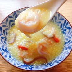 虾仁香菇小米粥