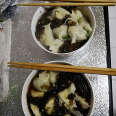 紫菜虾皮饺子