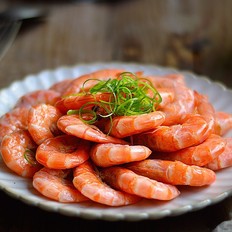 清蒸姜葱虾