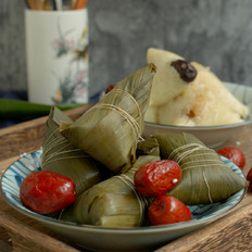 传统大红枣粽子