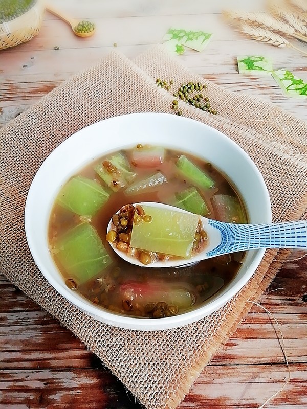 西瓜皮绿豆汤