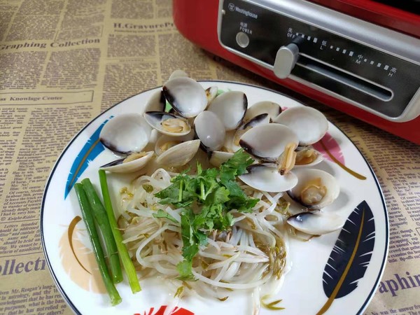 西屋多用锅之海白豆芽的做法-咸鲜味焗菜谱